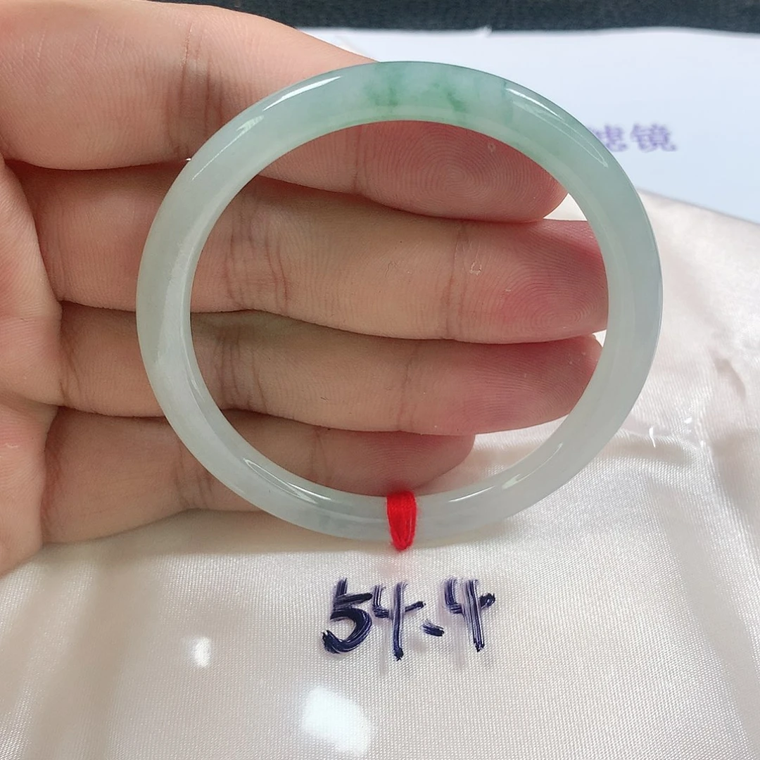 翡翠手镯（圆镯）未镶嵌347号