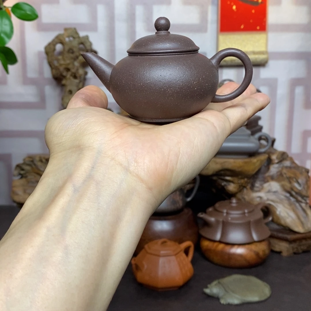 紫砂茶壶紫砂茶具天青水平