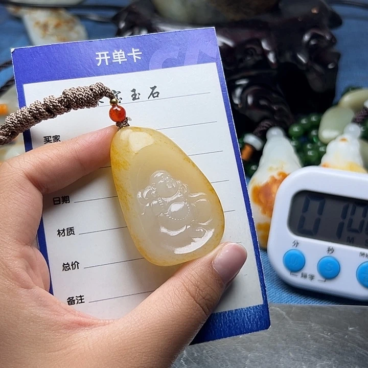 盛***心定制和田玉和田玉