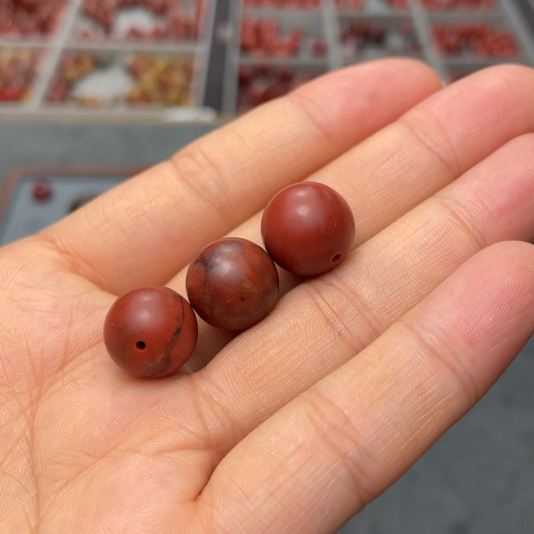 南红玛瑙单珠13多样性发1未镶嵌