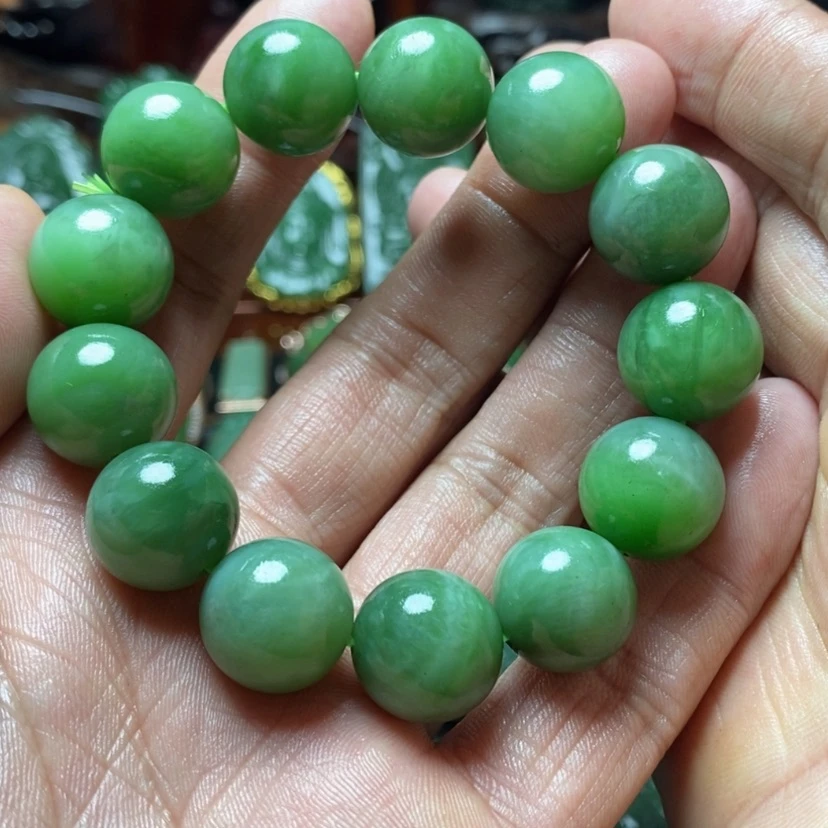 【闪购商品】和田玉（碧玉）手串未镶嵌