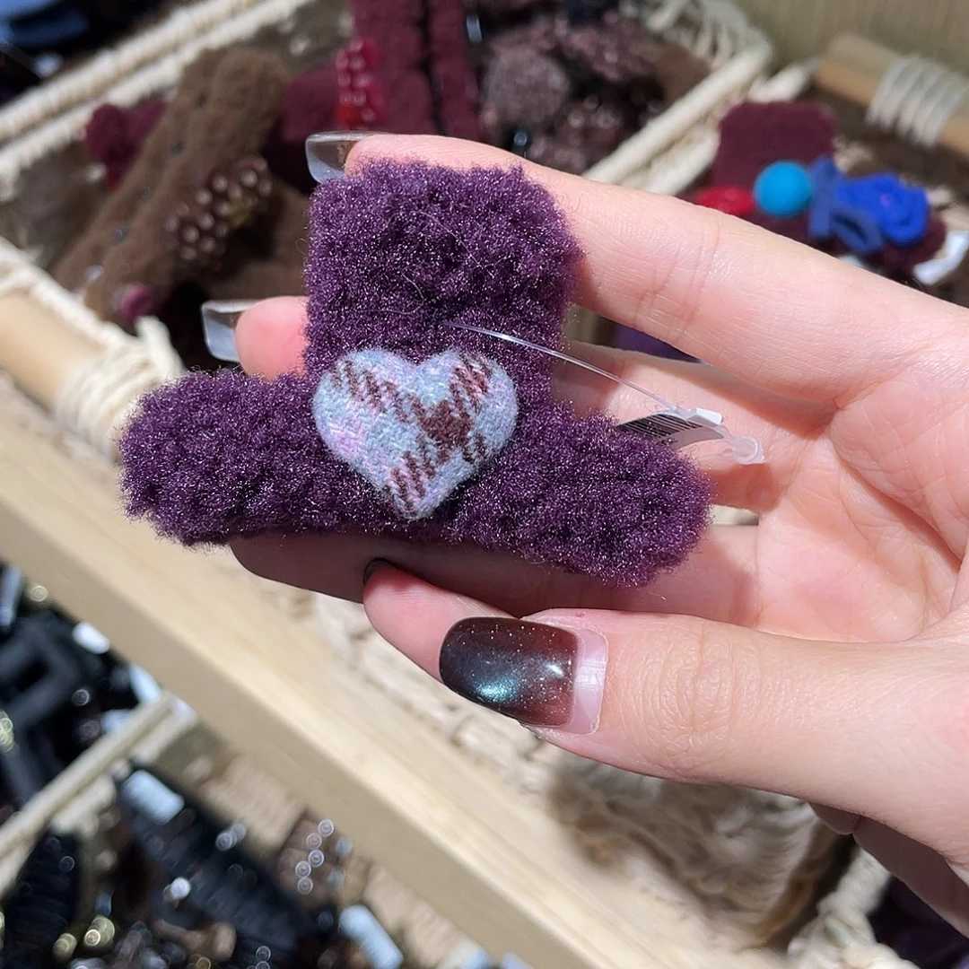 非金属紫色爱心半抓