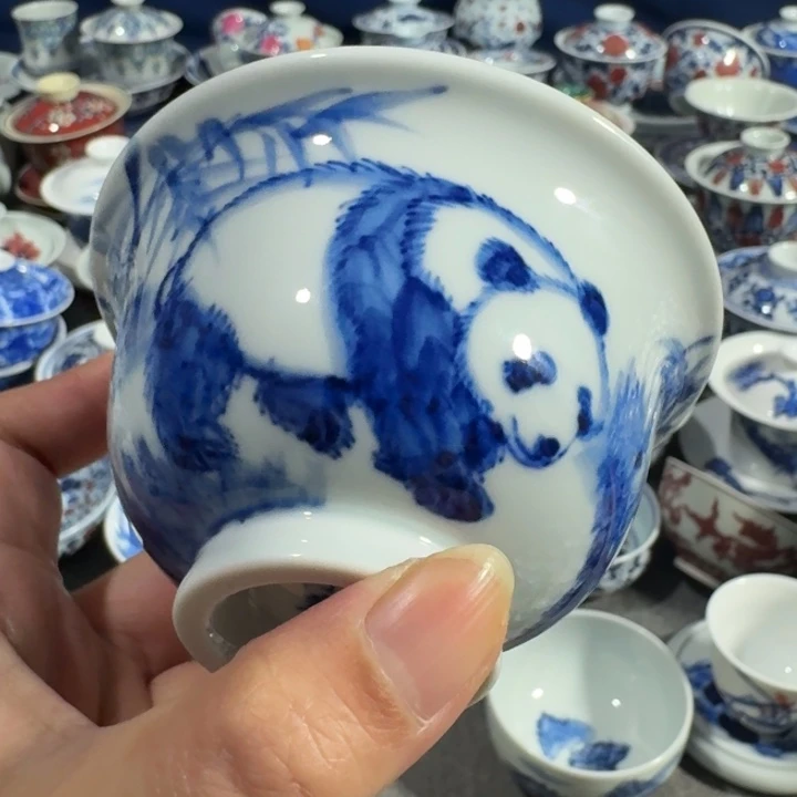 景德镇手工手绘杯