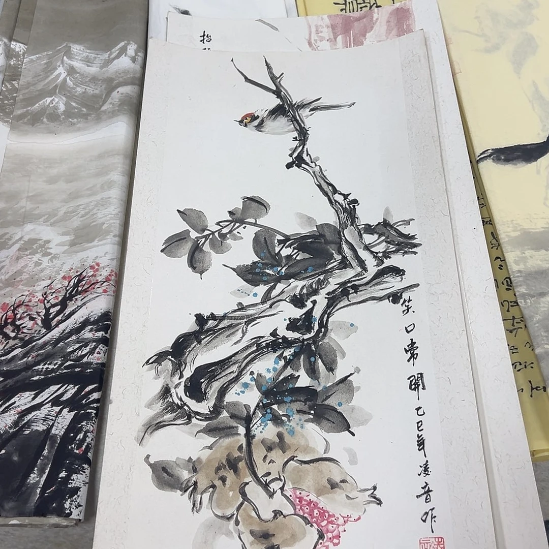 国画国画纯手绘作品