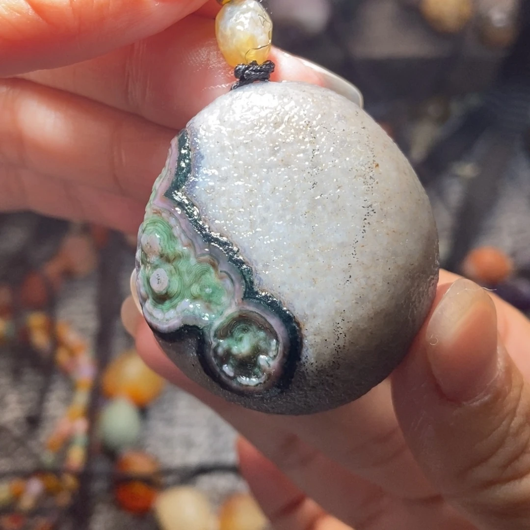 未镶嵌玛瑙/玉髓珠宝半成品