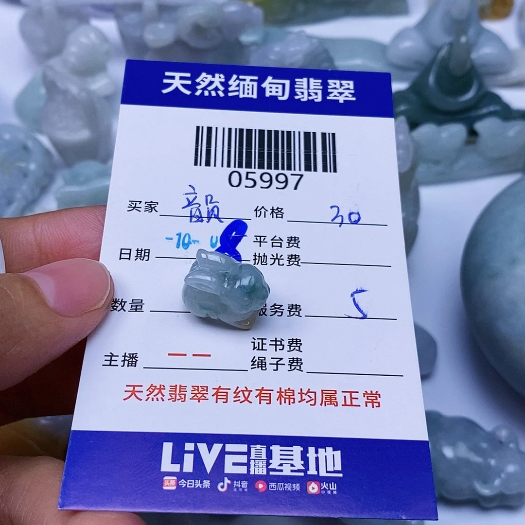 韻***翡翠未镶嵌颈饰翡翠