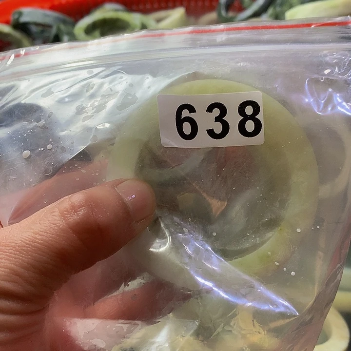 蛇纹石玉原未镶嵌乔*占