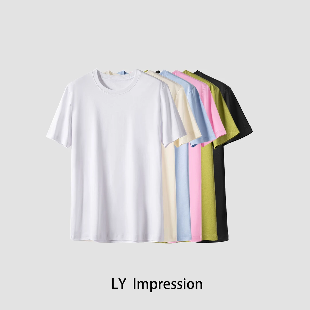 休闲百搭液氨匹马棉T恤LYWE138