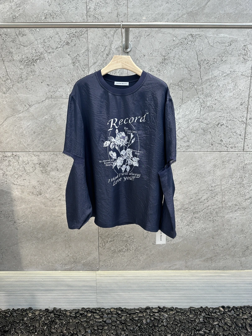 【JR】设计师品牌25年春夏新品印花logoT恤JWHAAZ030859