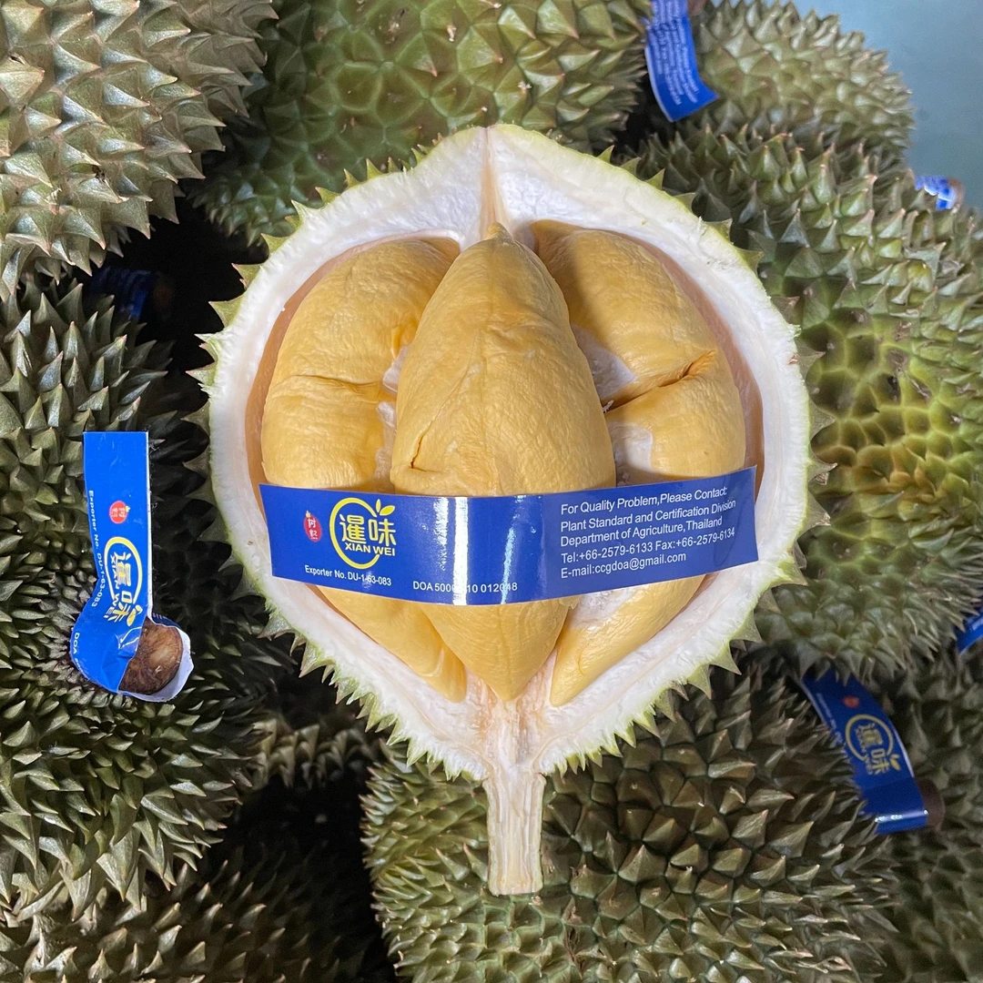 【哈拉秀严选】“暹味”泰国空运树熟暖通赞榴莲2-11斤整个带壳