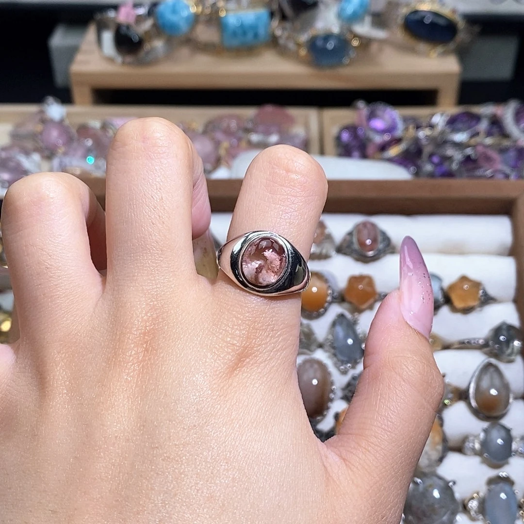 欠***儿银S925镶嵌水晶戒指