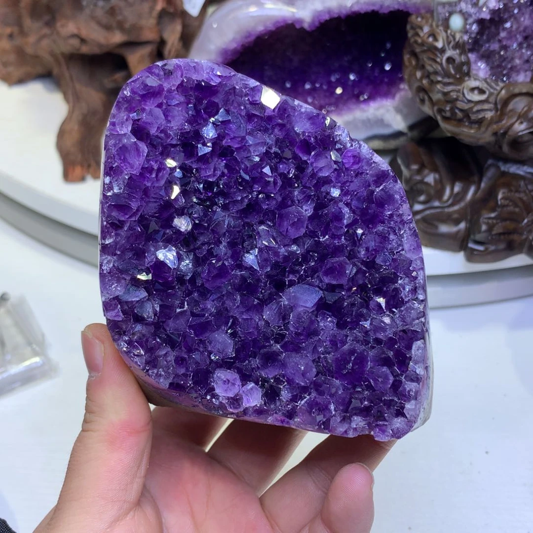 紫晶摆件未镶嵌540