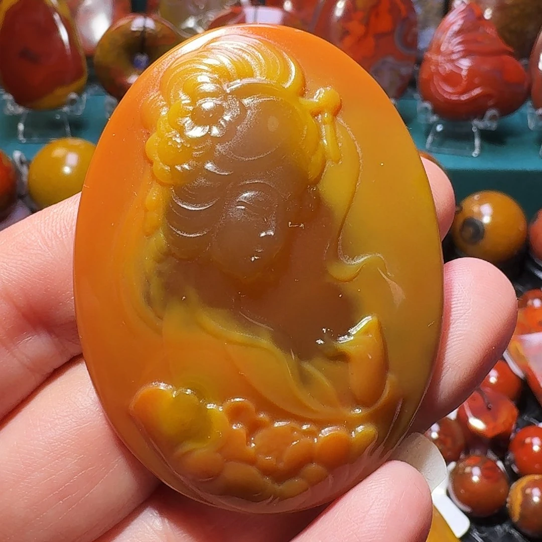 玛瑙/玉髓未镶嵌珠宝半成品