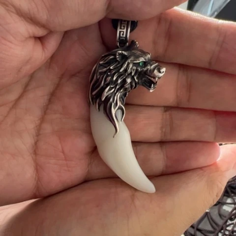 颈饰银S925镶嵌和田玉高*