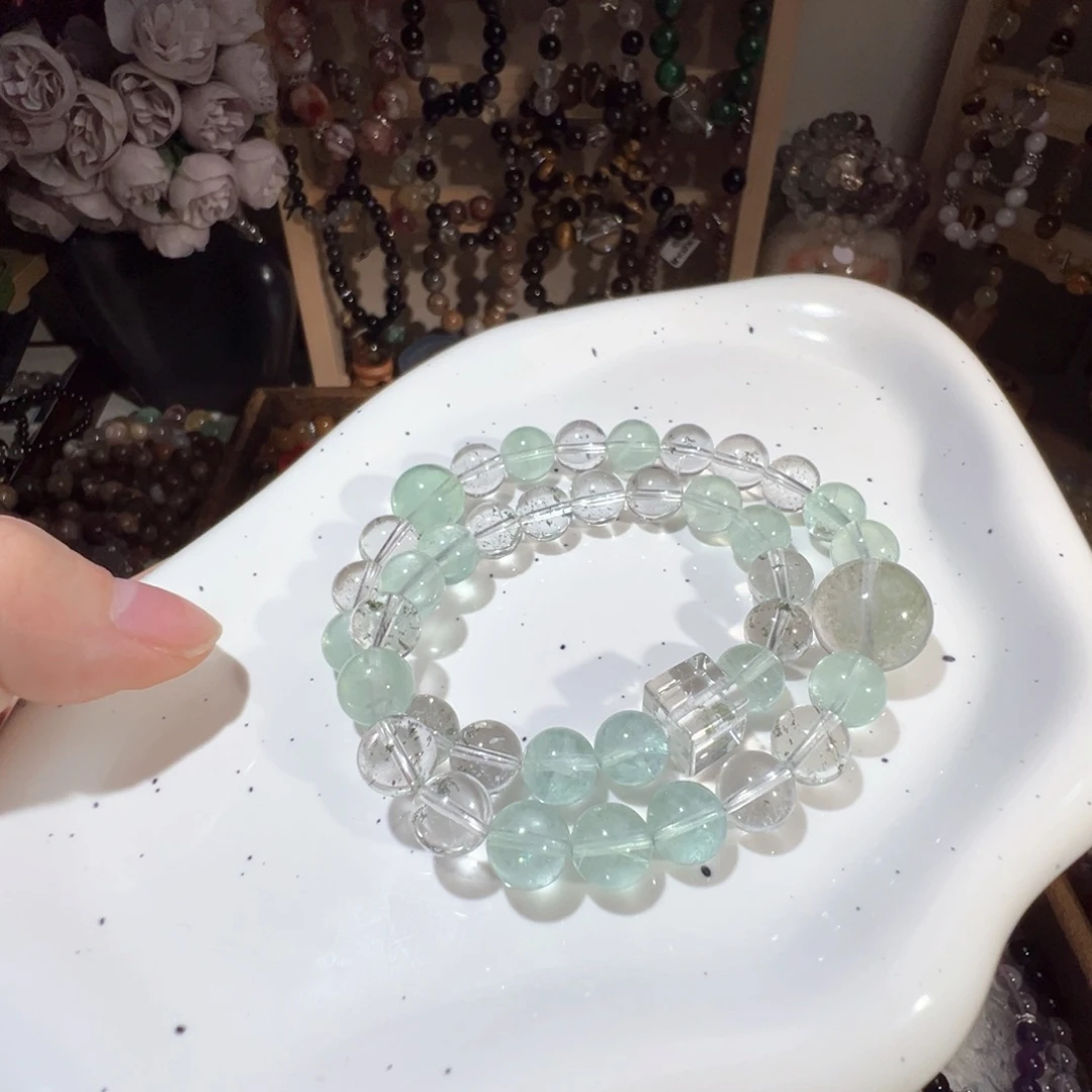 水晶手绳未镶嵌绿幽灵