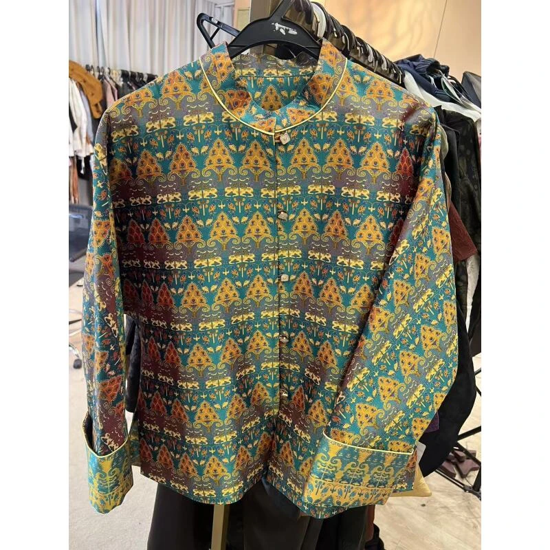 潘 时尚百搭复古 新中式上衣256245