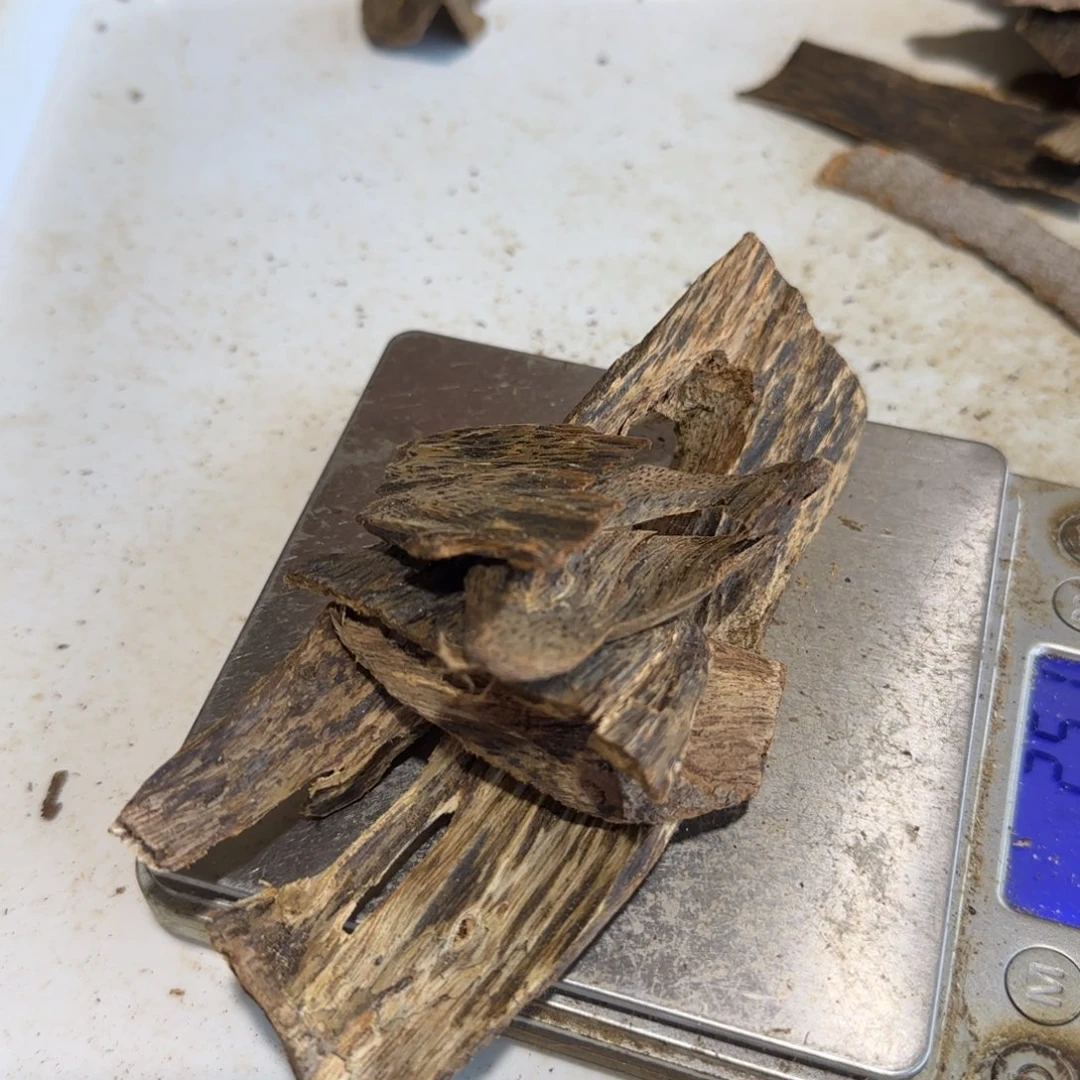 沉香沉香碎屑窖藏皮油20克