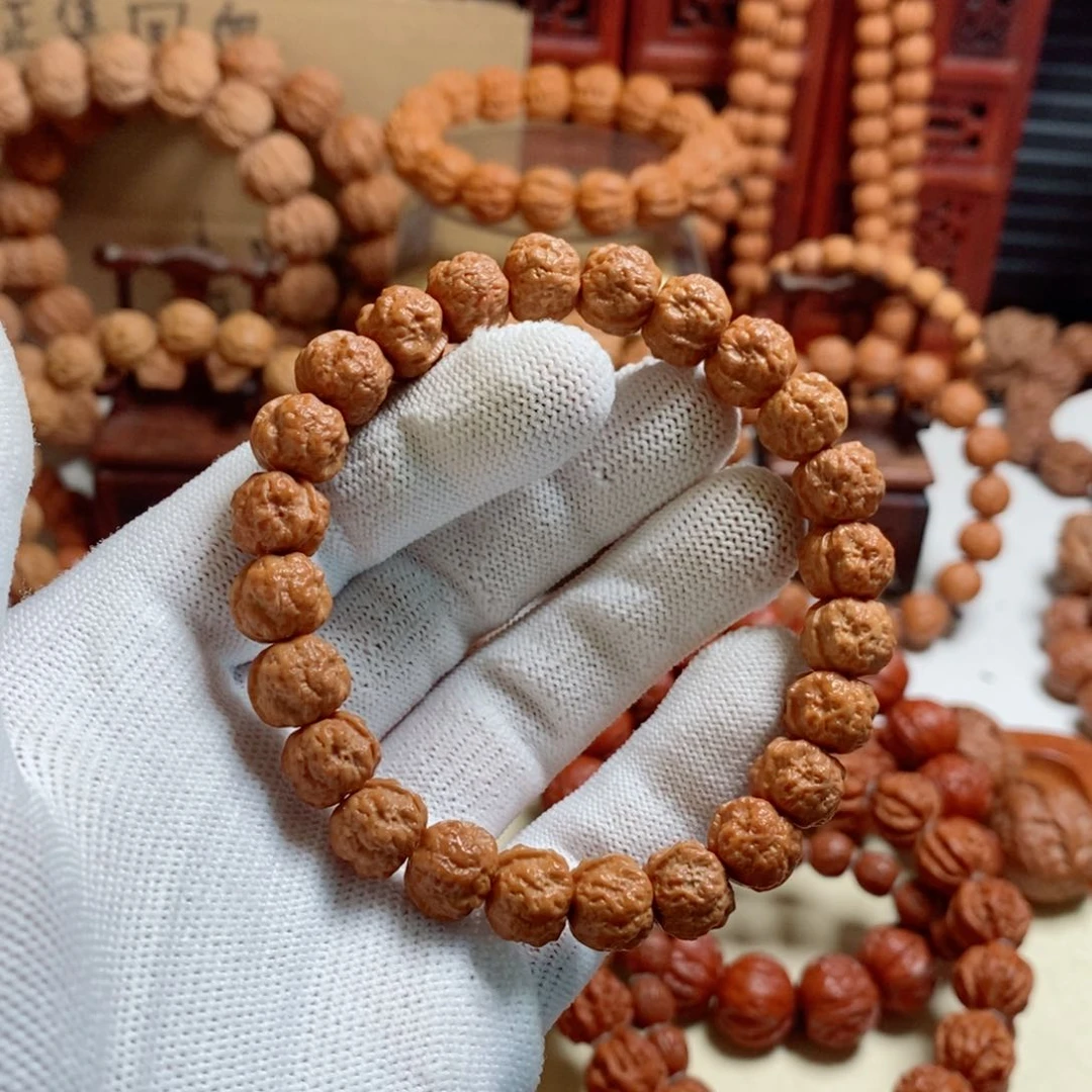 文玩核桃手串芒****?尺寸11