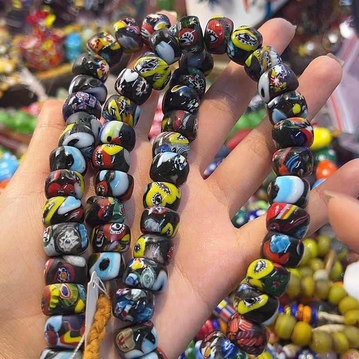 玻璃颈饰尼泊尔琉璃