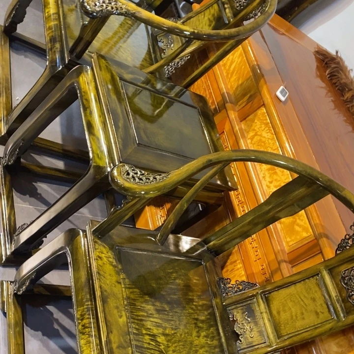 楠木皇宫椅三件套