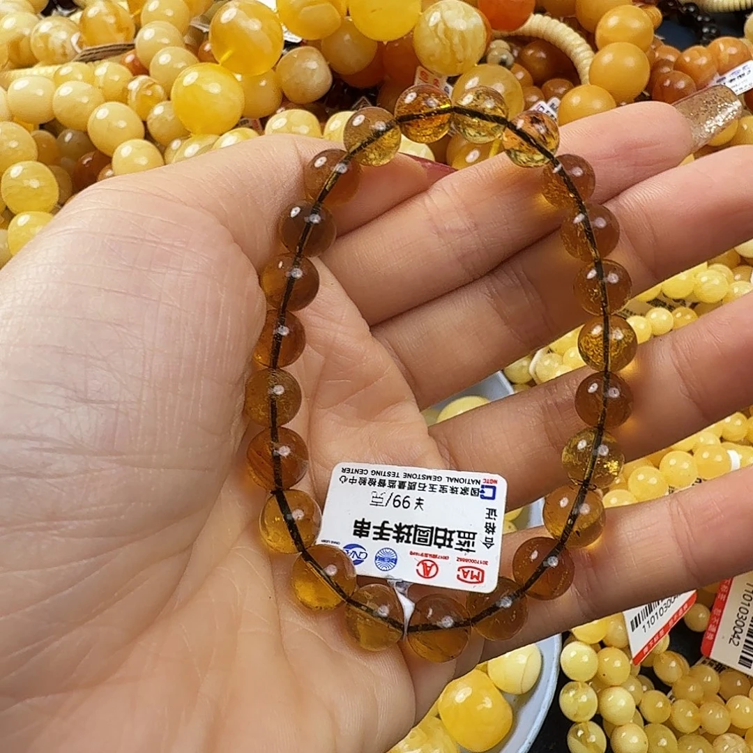 琥珀未镶嵌珠宝奇石