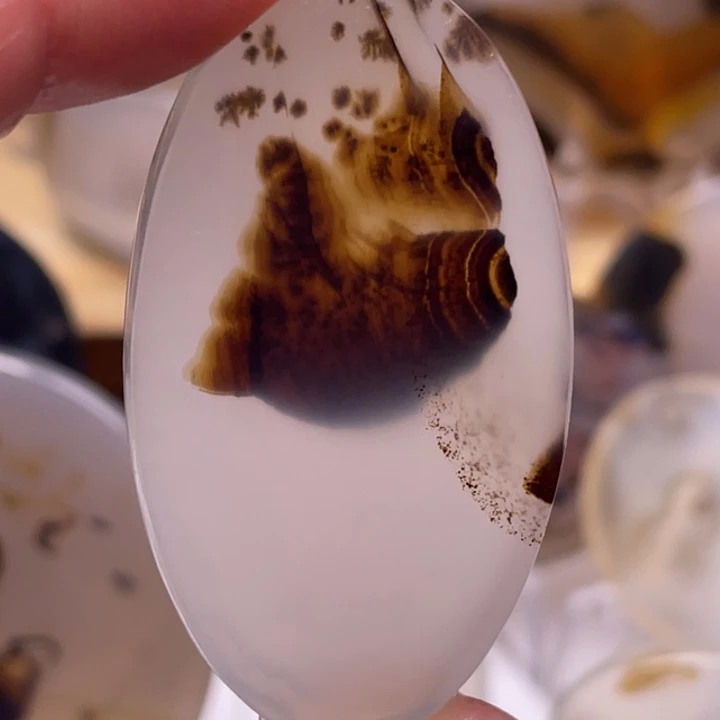 玛瑙/玉髓未镶嵌吊坠(不含链)