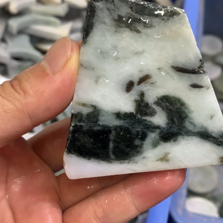 翡翠裸石翡翠料子