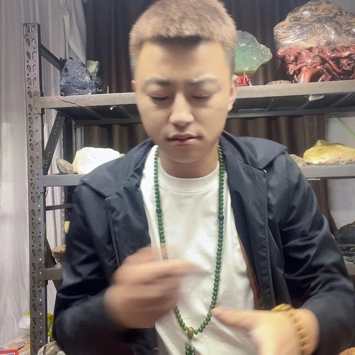 永***兴蛇纹石玉未镶嵌珠宝奇石12