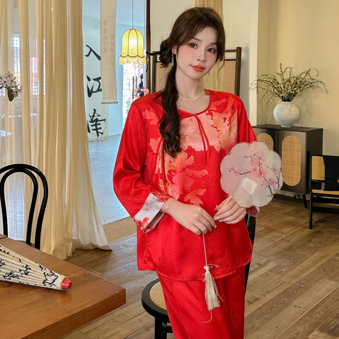 古风汉服睡衣吊带开叉睡衣性感抹胸薄款夏季性感睡衣2023显瘦新款