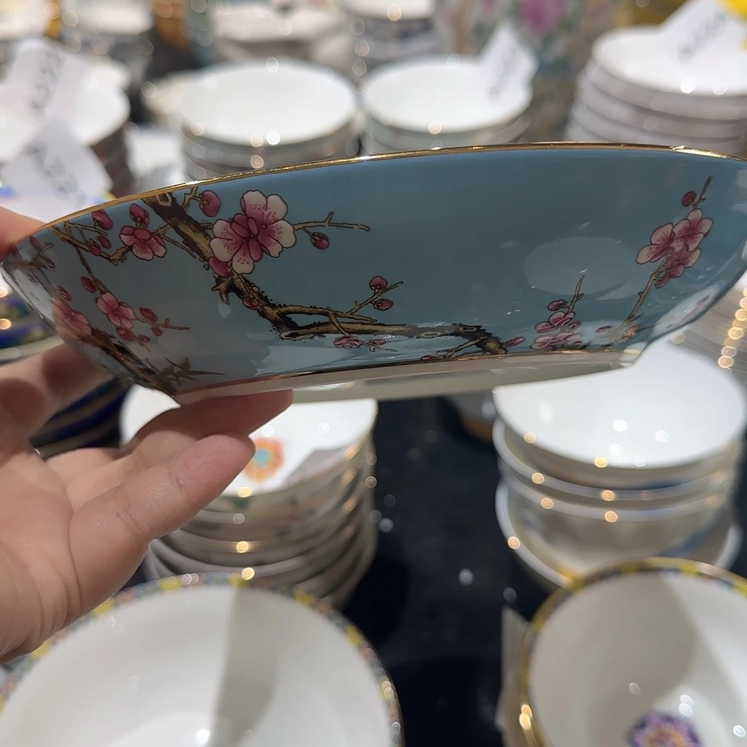 骨瓷骨瓷珐琅彩工艺