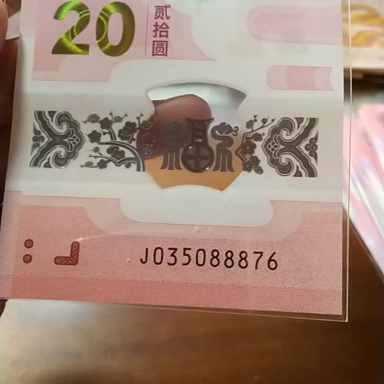 塑料蛇纪念钞 035088876