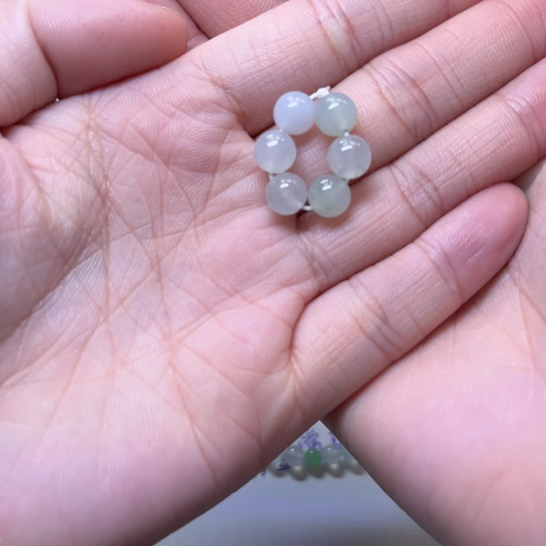 翡翠散珠缅甸翡翠卡6➕