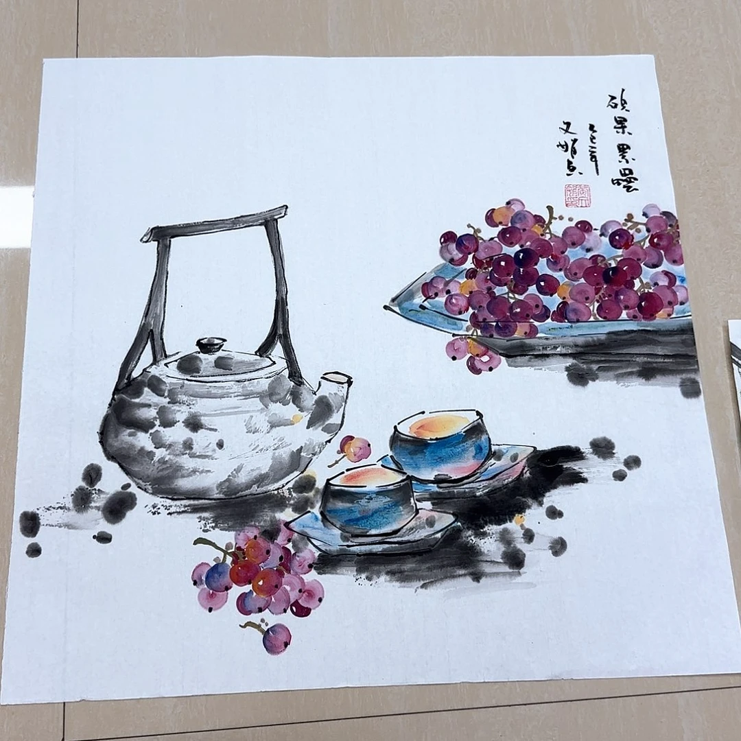 国画国画作品集一个