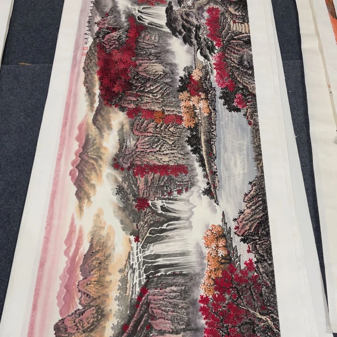 国画处理作品看好再拍哦