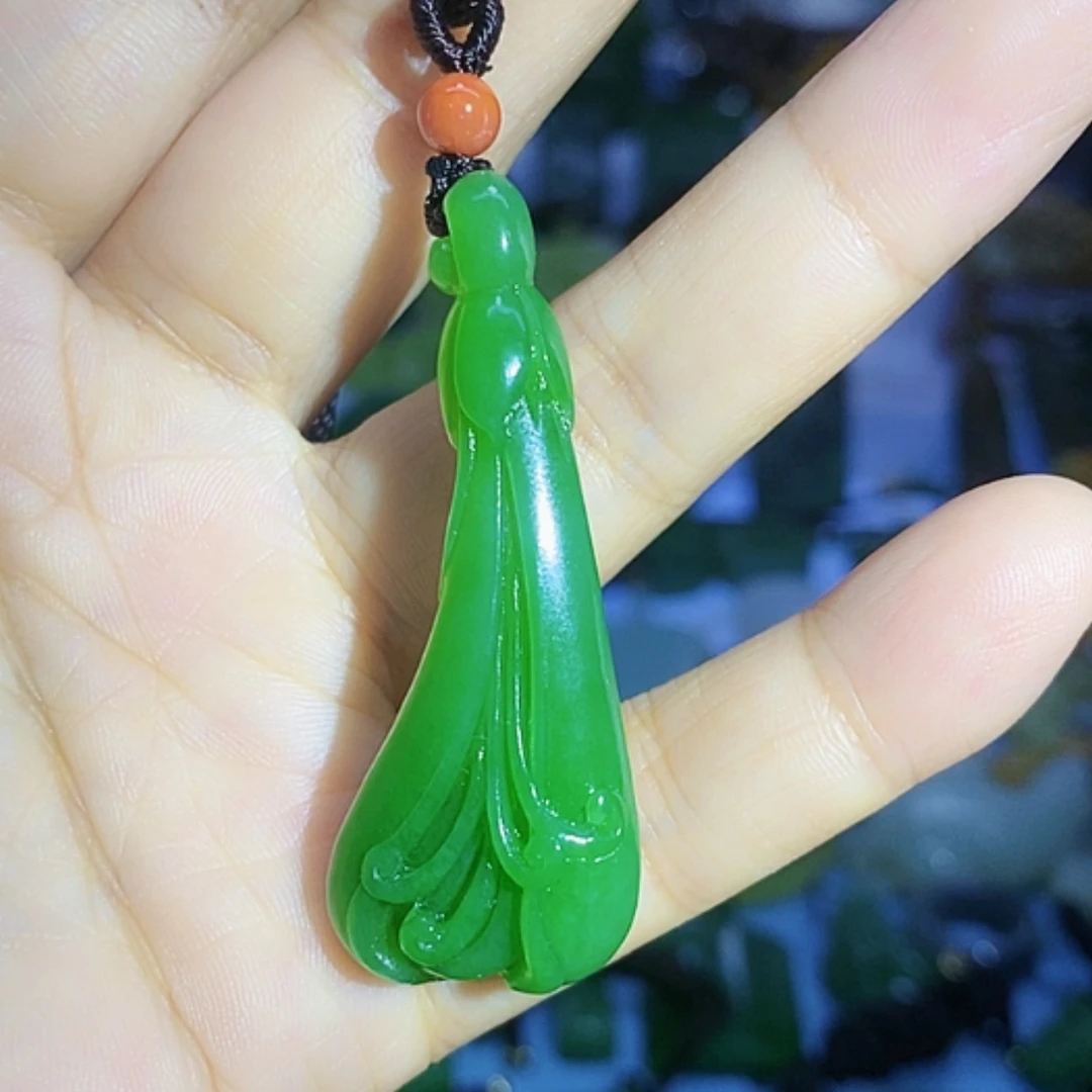 【闪购商品】未镶嵌和田玉（碧玉）挂件
