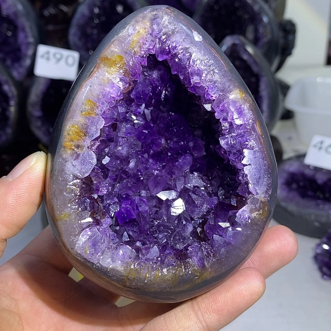 紫晶未镶嵌珠宝半成品505