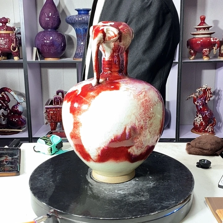 瓷片中国神垕精品钧瓷
