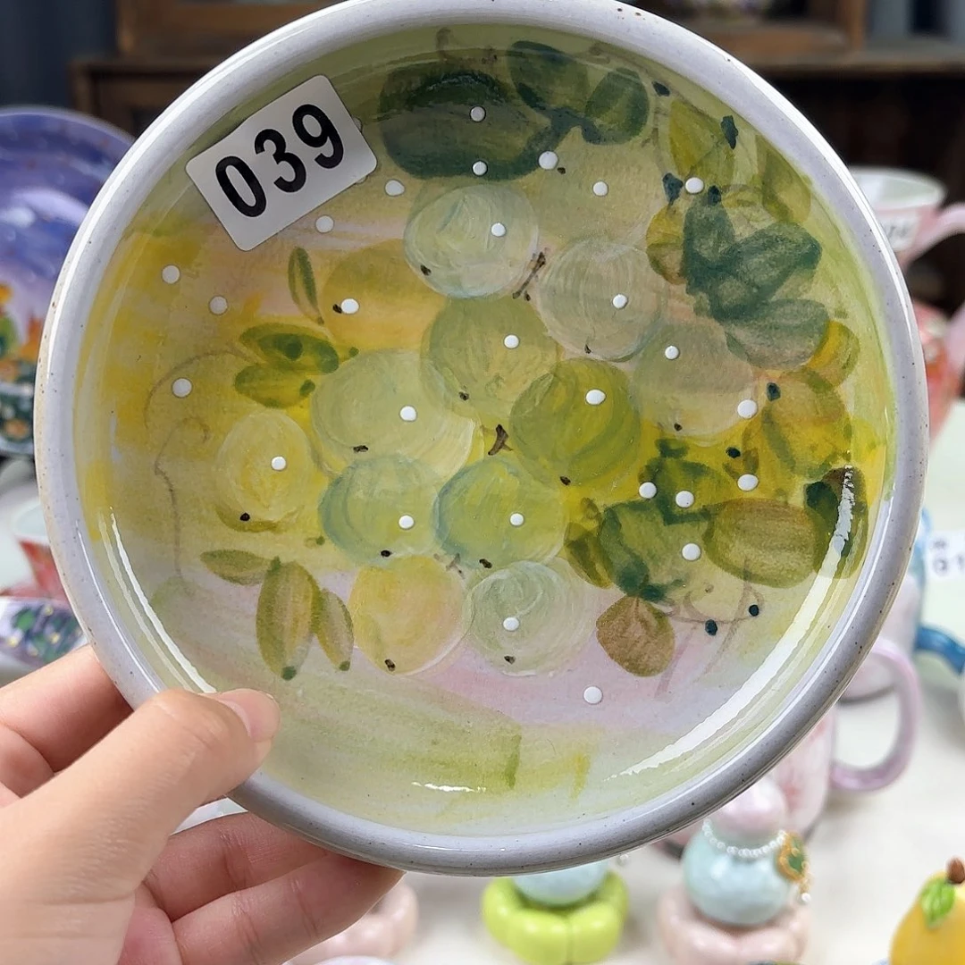 景德镇手绘高温釉下彩陶瓷茶具