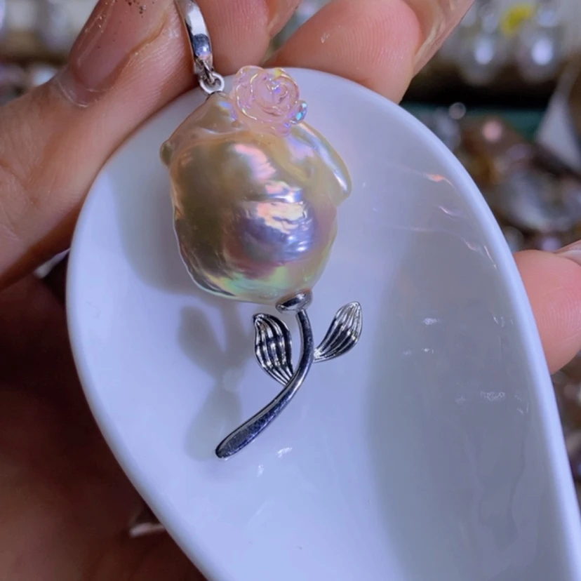 【闪购商品】淡水珍珠天然淡水珍珠合金