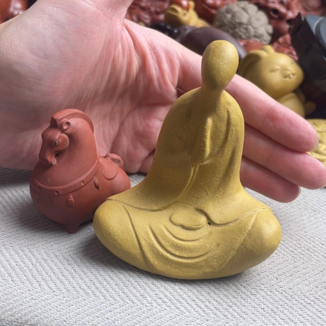 紫砂茶宠紫砂瑕疵