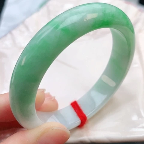 未镶嵌手镯翡翠54圈口882559