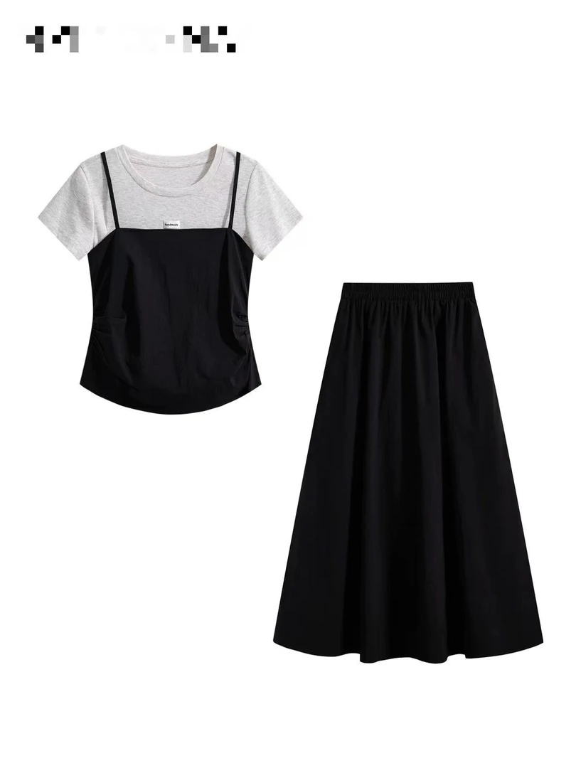 小妳XiaoNi———（2025夏款休闲套装裙1520459）