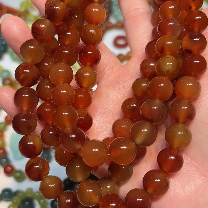 蛇纹石玉未镶嵌手串