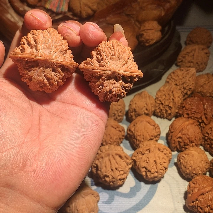 十***贰把件文玩核桃满天星