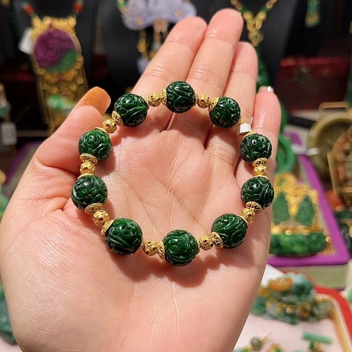 【闪购商品】翡翠手串未镶嵌翡翠