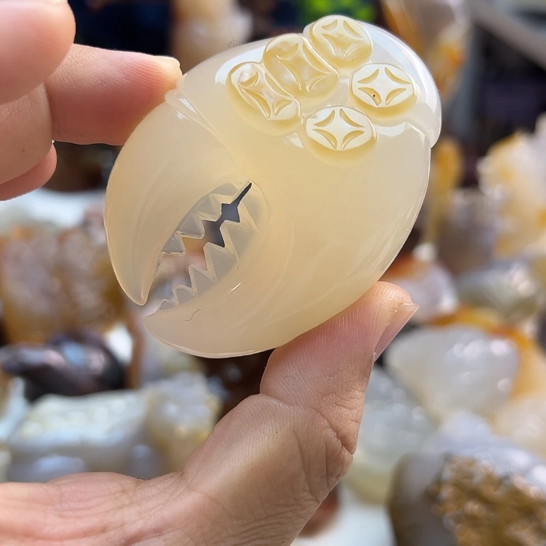 玛瑙/玉髓合金颈饰