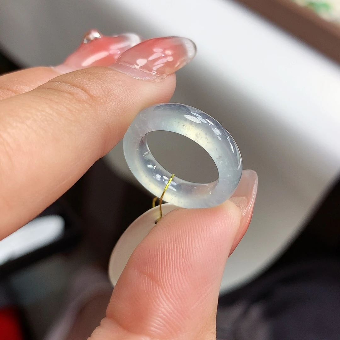 翡翠戒指未镶嵌7号