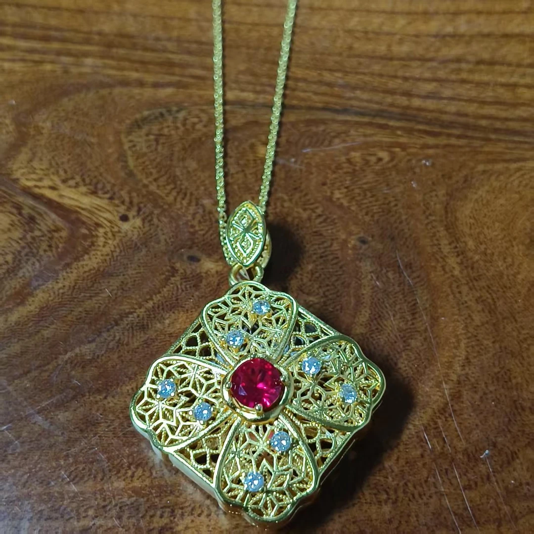 【南非定制】经典高级轻奢大气百搭吊坠 wd1261334