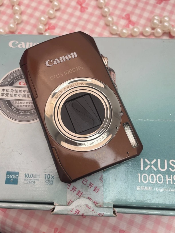 95新 Canon/佳能 ixus1000小长焦带原盒冷白皮奶油肌仅一台