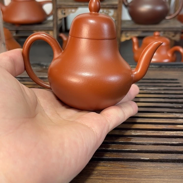 紫砂茶壶原矿紫砂手工制作